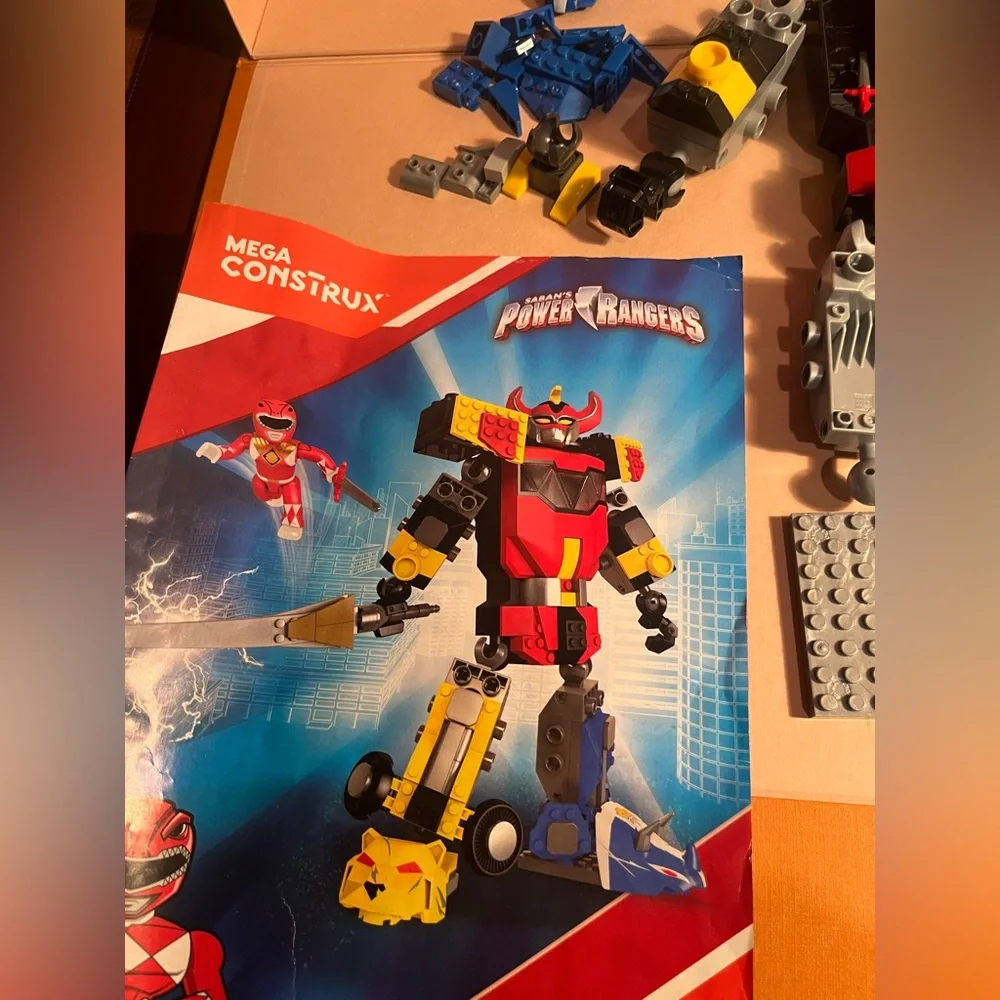 MEGA CONSTRUX ( POWER RANGERS ) LEGO style building toy set 🔴🔴🔴🔴🔴🔴🔴🔴🔴🔴🔴🔴🔴
